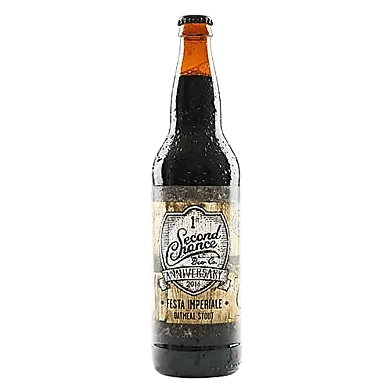 Second Chance Barrel-Aged Festa Imperiale Oatmeal Stout 22oz (22 OZ BTL