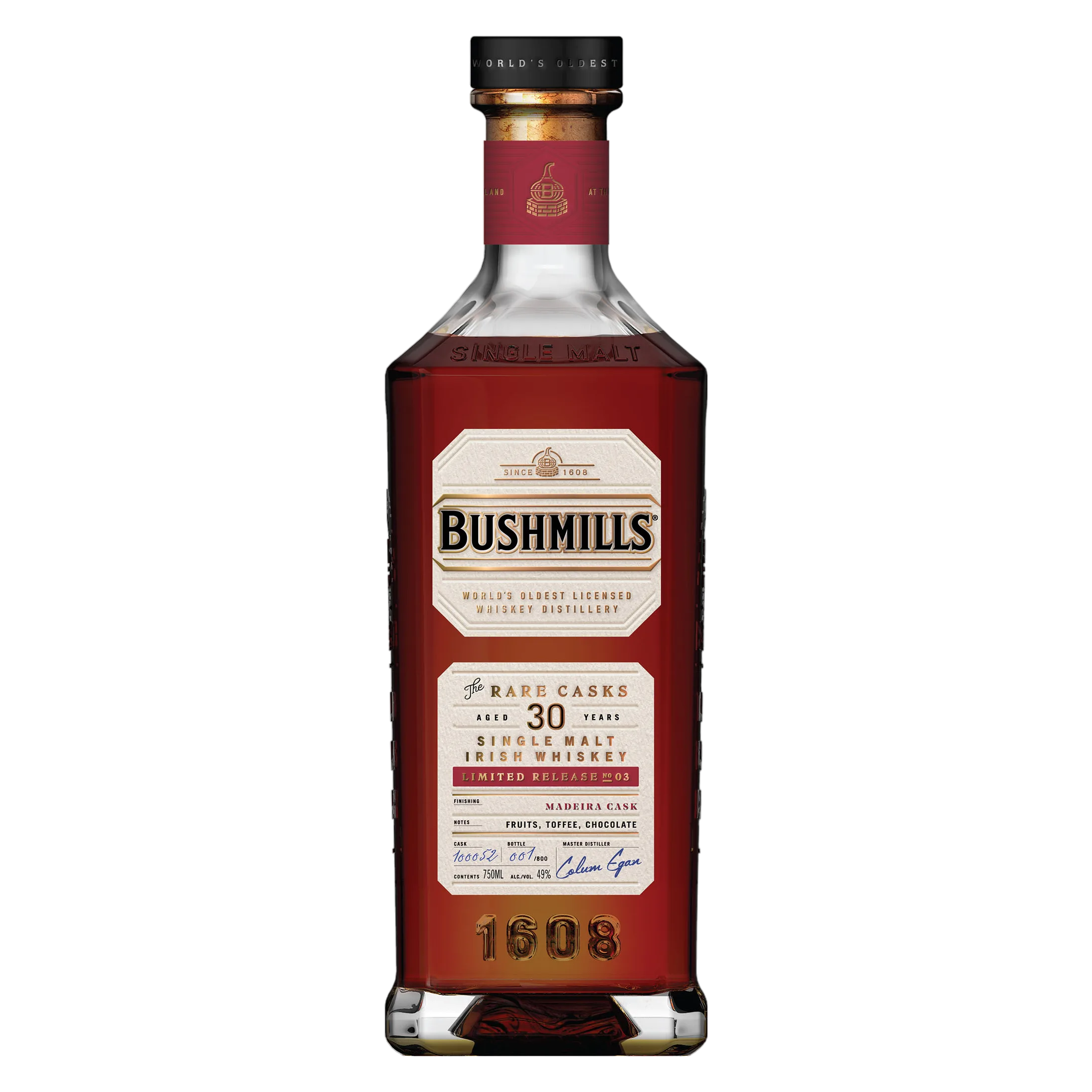 Bushmills Rare Casks 30 Year Madeira Casks No. 03 Irish Whiskey (98 Proof