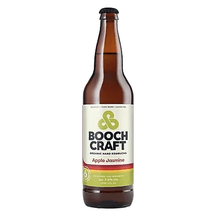 Boochcraft Kombucha Apple Jasmine (22 OZ BTL)