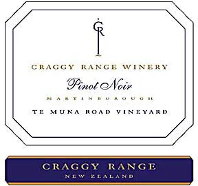 Craggy Range Te Muna Road Vineyard Pinot Noir 2019
