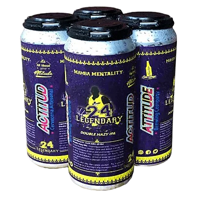 Attitude Brewing Legendary 24 Double Hazy IPA 4pk 16oz Can
