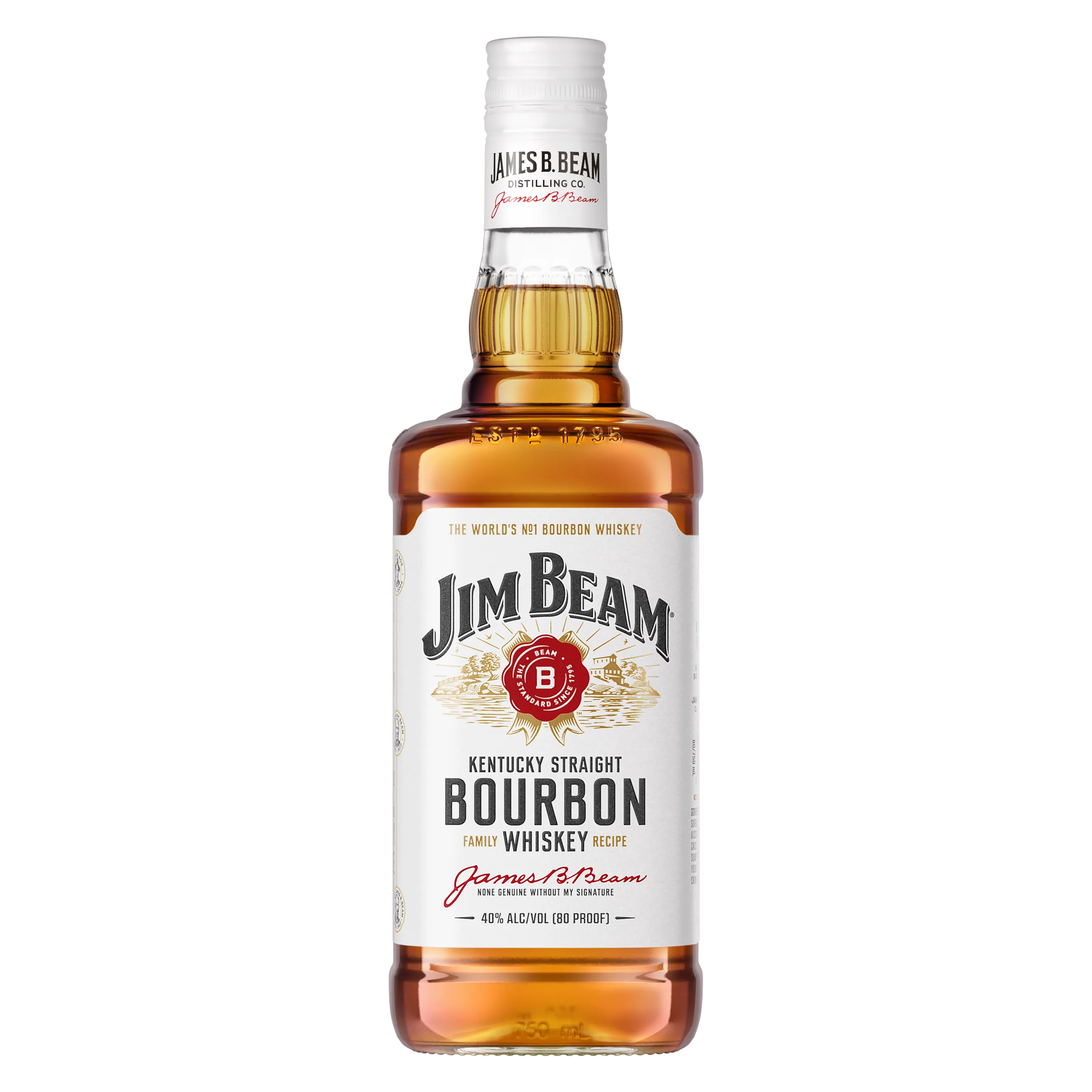 Jim Beam Bourbon Whiskey (80 Proof