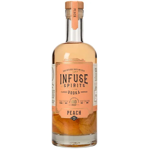 Infuse Spirits Peach Vodka 750Ml