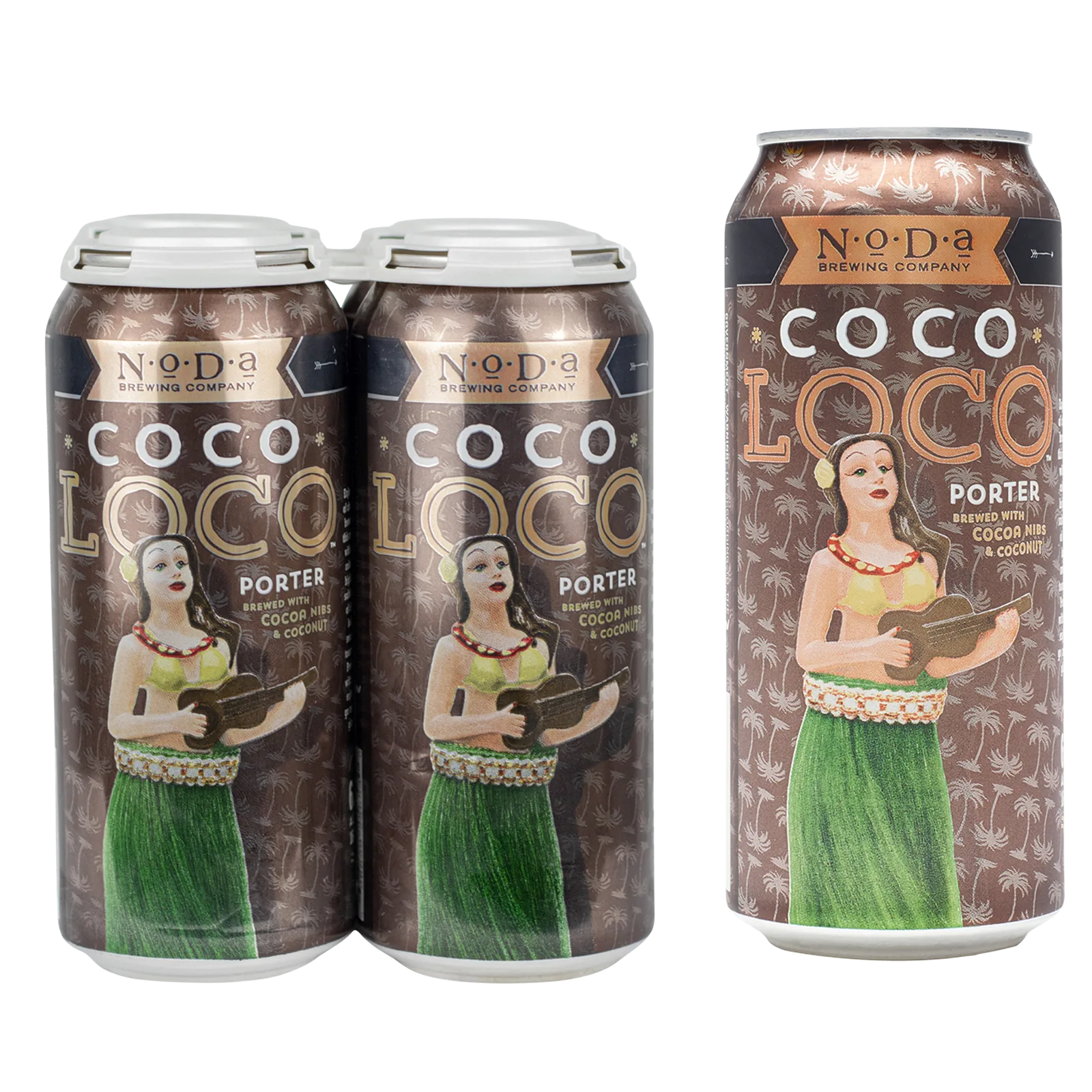 NoDa Brewing Co. COCO LOCO Porter 4pk 16oz 6.1% ABV