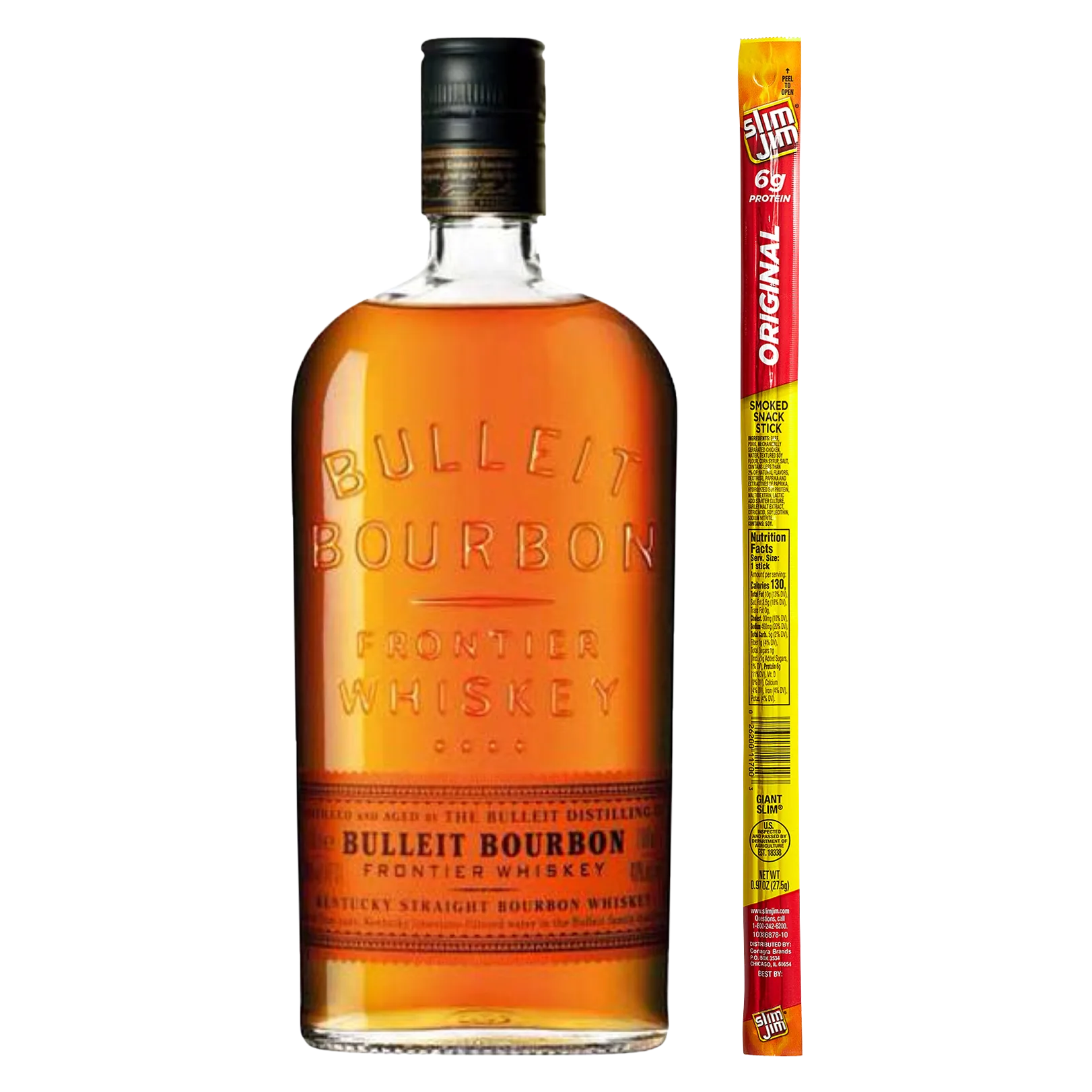 Bourbon and a Slim Jim