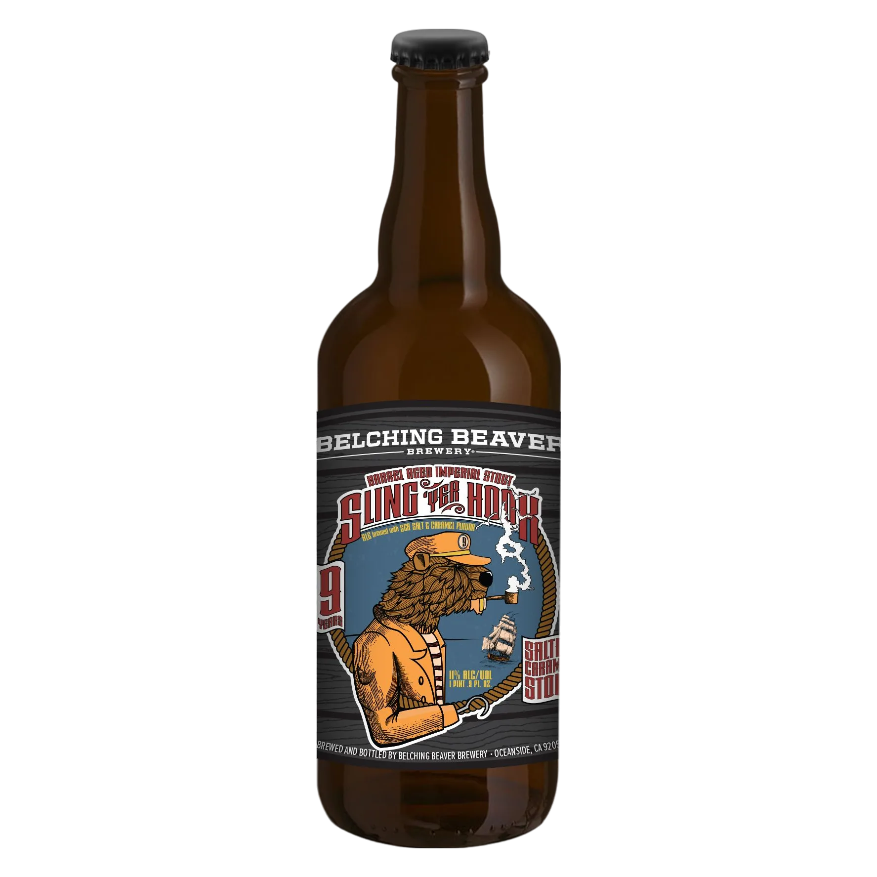 Belching Beaver Sling Yer Hook Barrel-Aged Stout