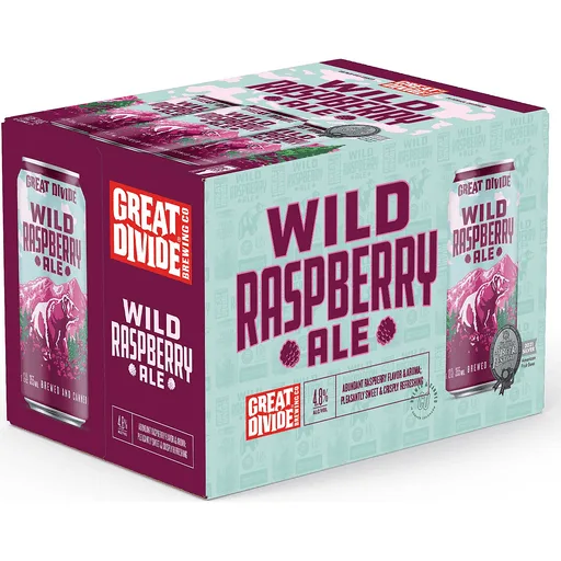 Great Divide Brewing Co. Wild Raspberry Ale (6PKC