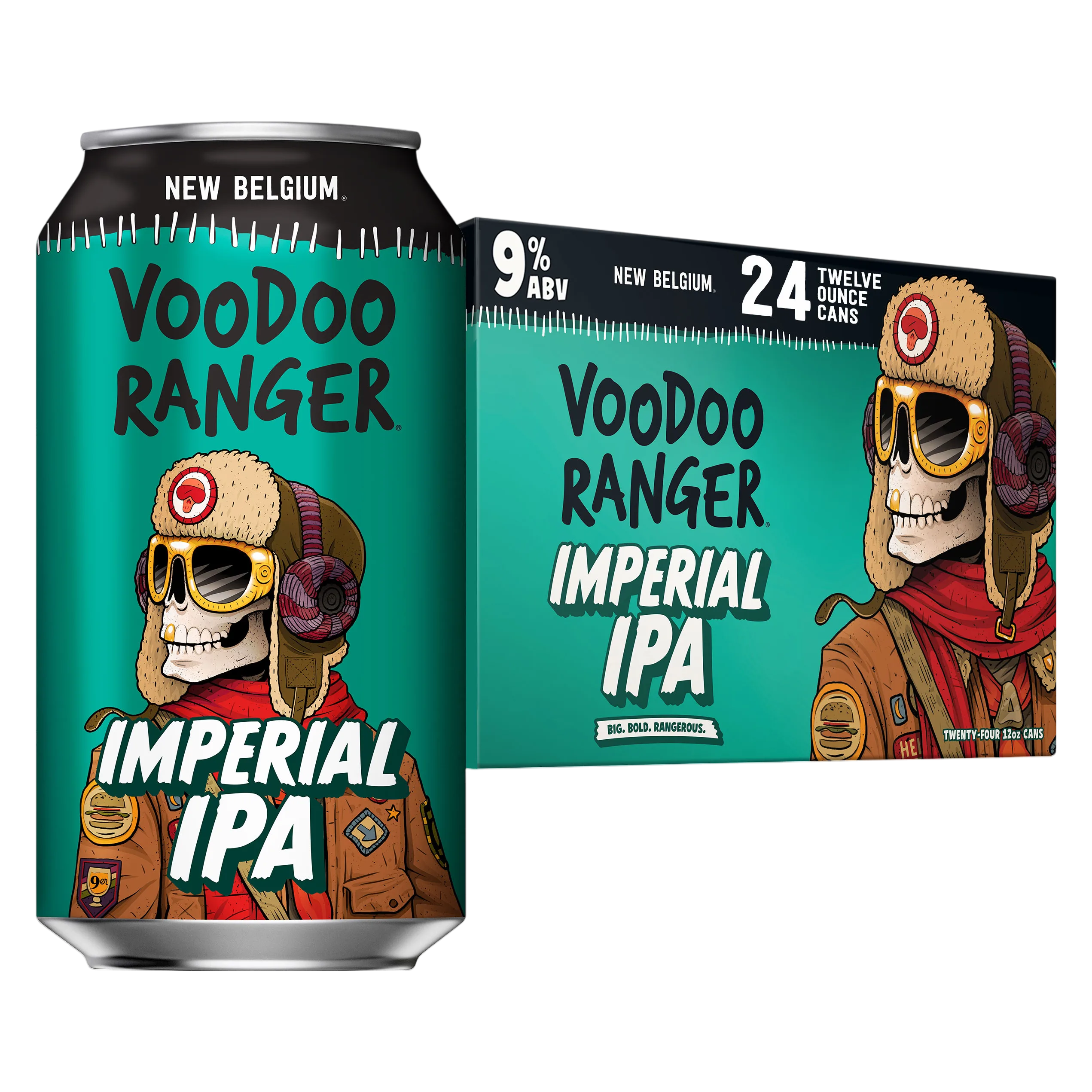 New Belgium Voodoo Imperial IPA 24pk Can 9% ABV
