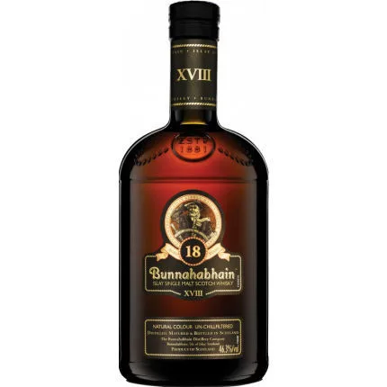 Bunnahabhain 18 Year Old Islay Single Malt Scotch 750Ml