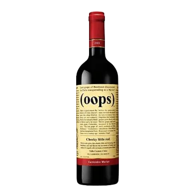 Oops Carmenere/Merlot Cheeky Lil Red