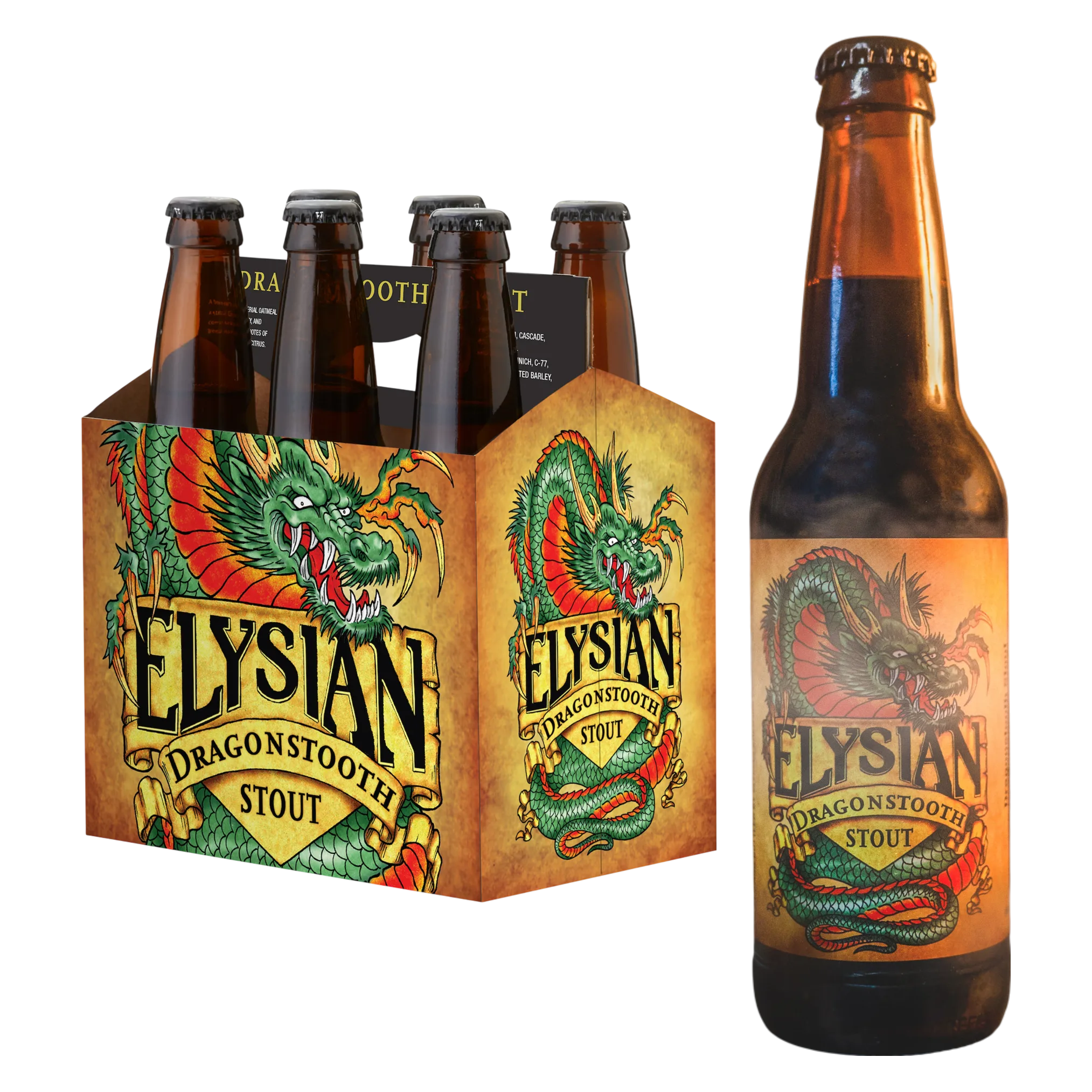 Elysian Brewing Dragonstooth Stout 6pk Btl