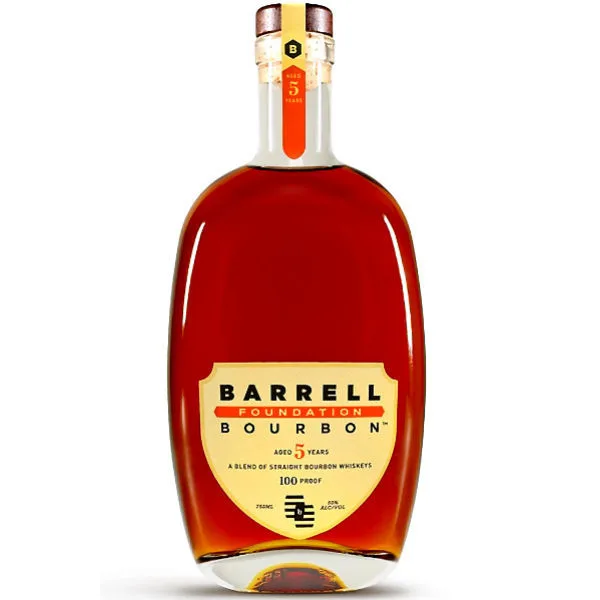 Barrell Bourbon Foundation 5 Year Old Bourbon Whiskey 750Ml