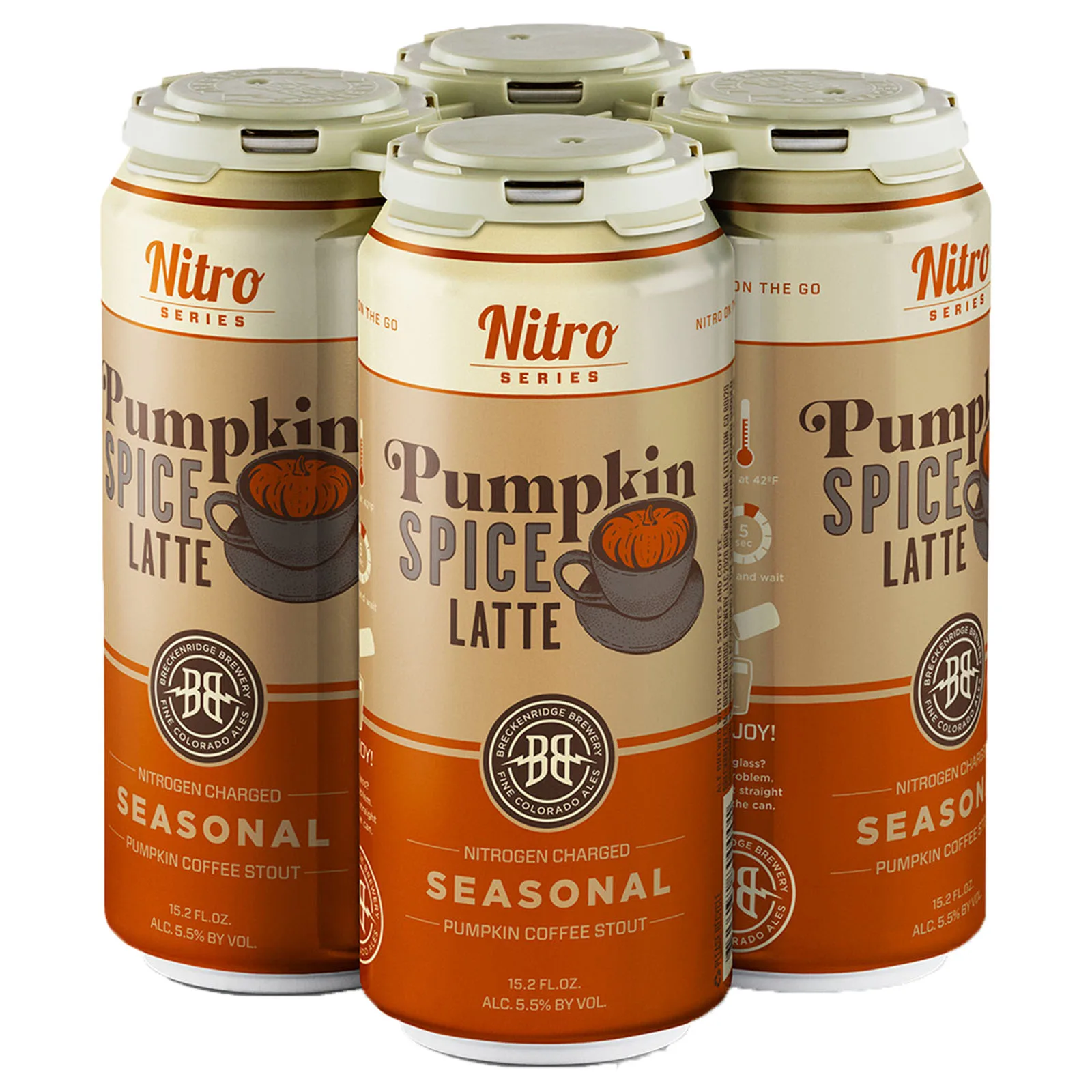 Do Not Use Breckenridge Nitro Pumpkin Spice Latte 4 Pack
