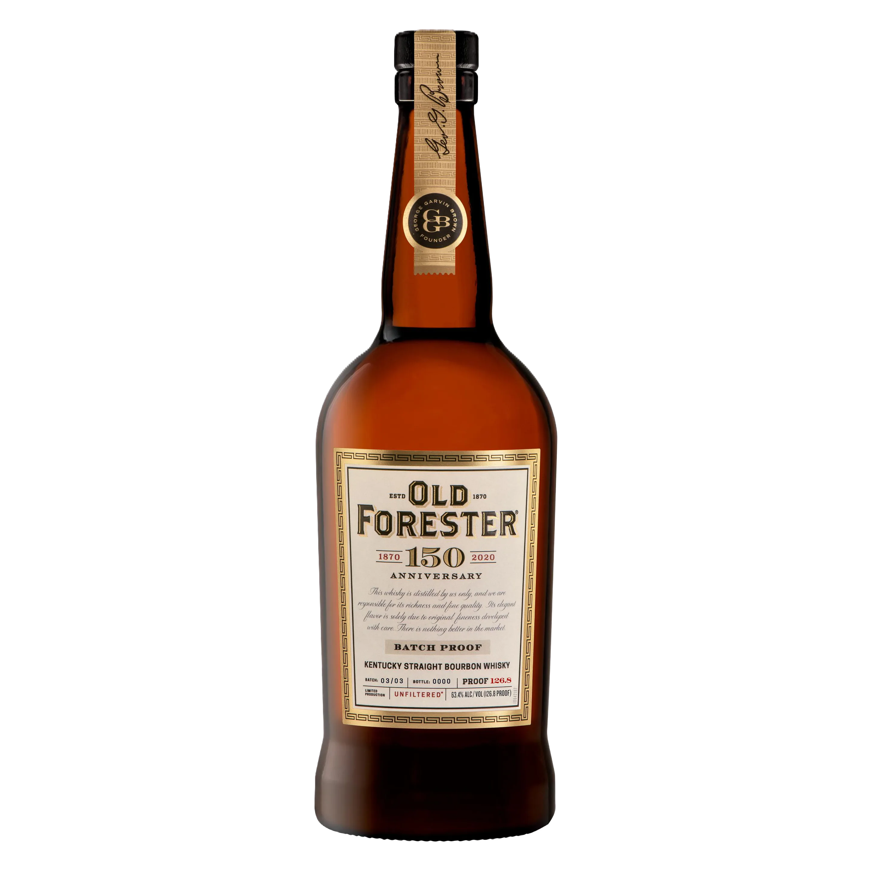 Old Forester 150 Anniversary Kentucky Bourbon Batch 1, 2 or 3