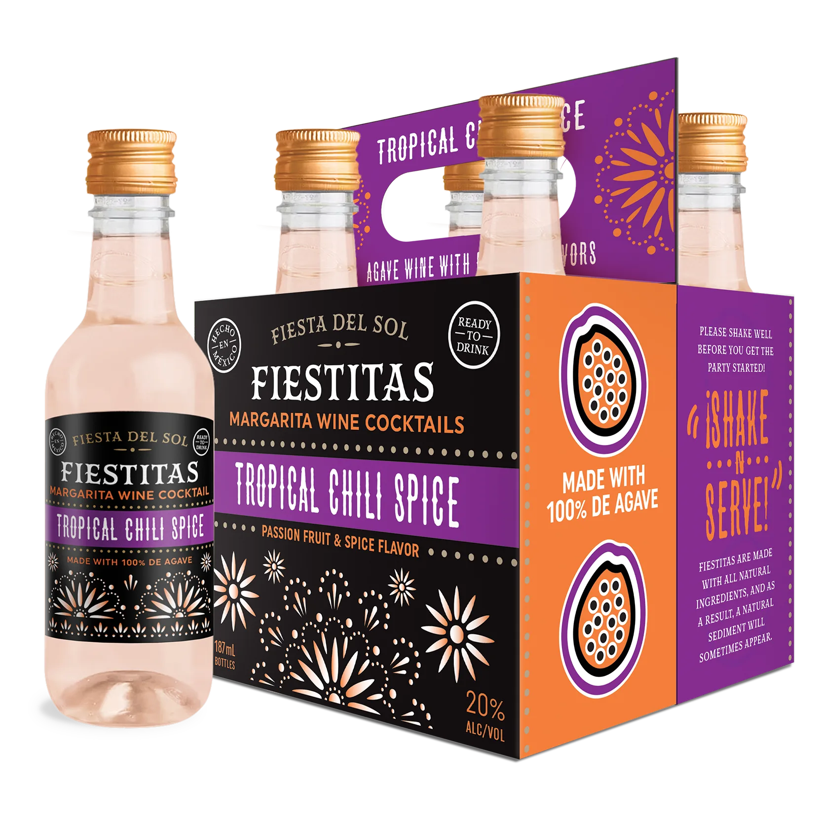 Fiestitas Tropical Chili Spice 4pk