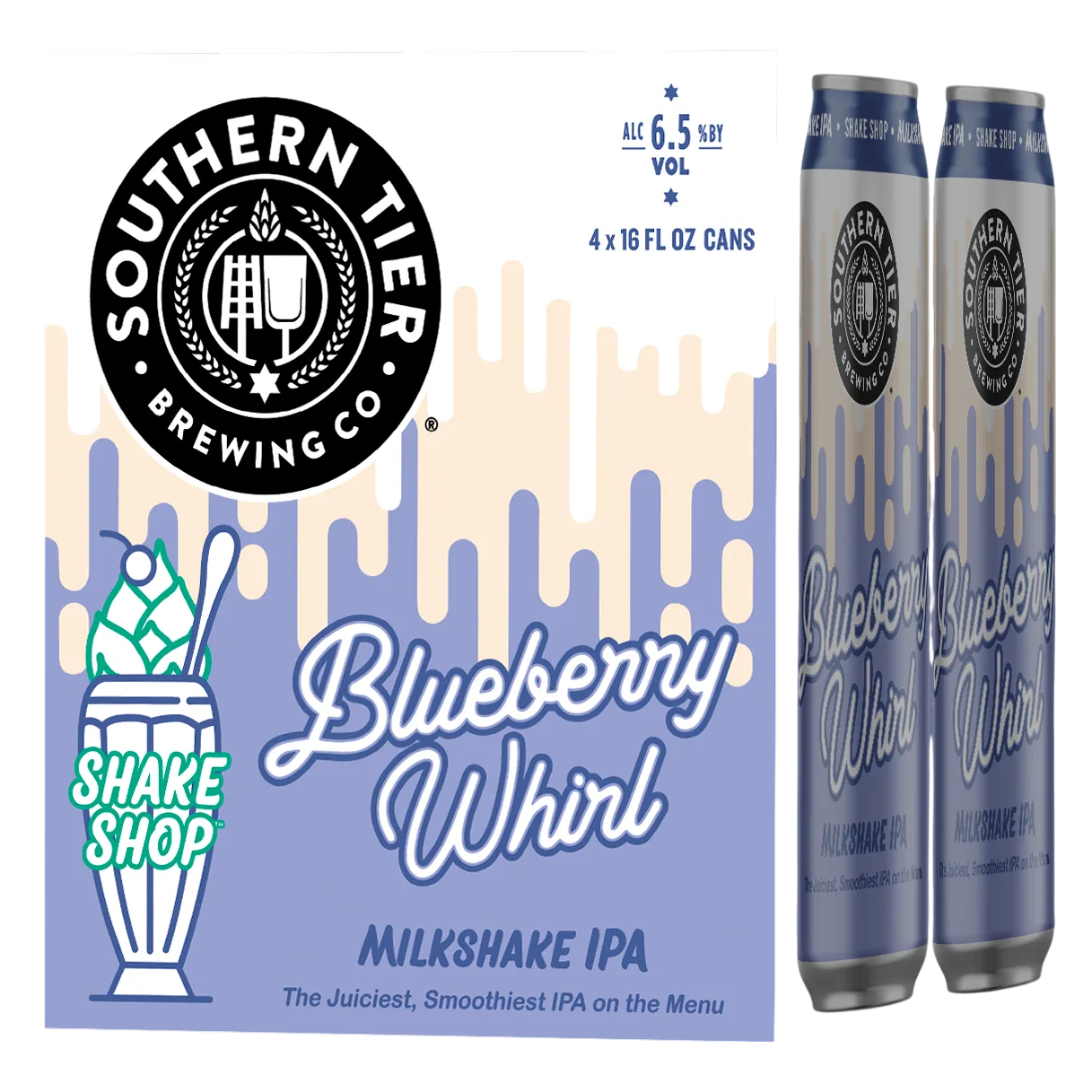 Southern Tier Brewing Co. Blueberry Whirl Milkshake IPA (4PKC