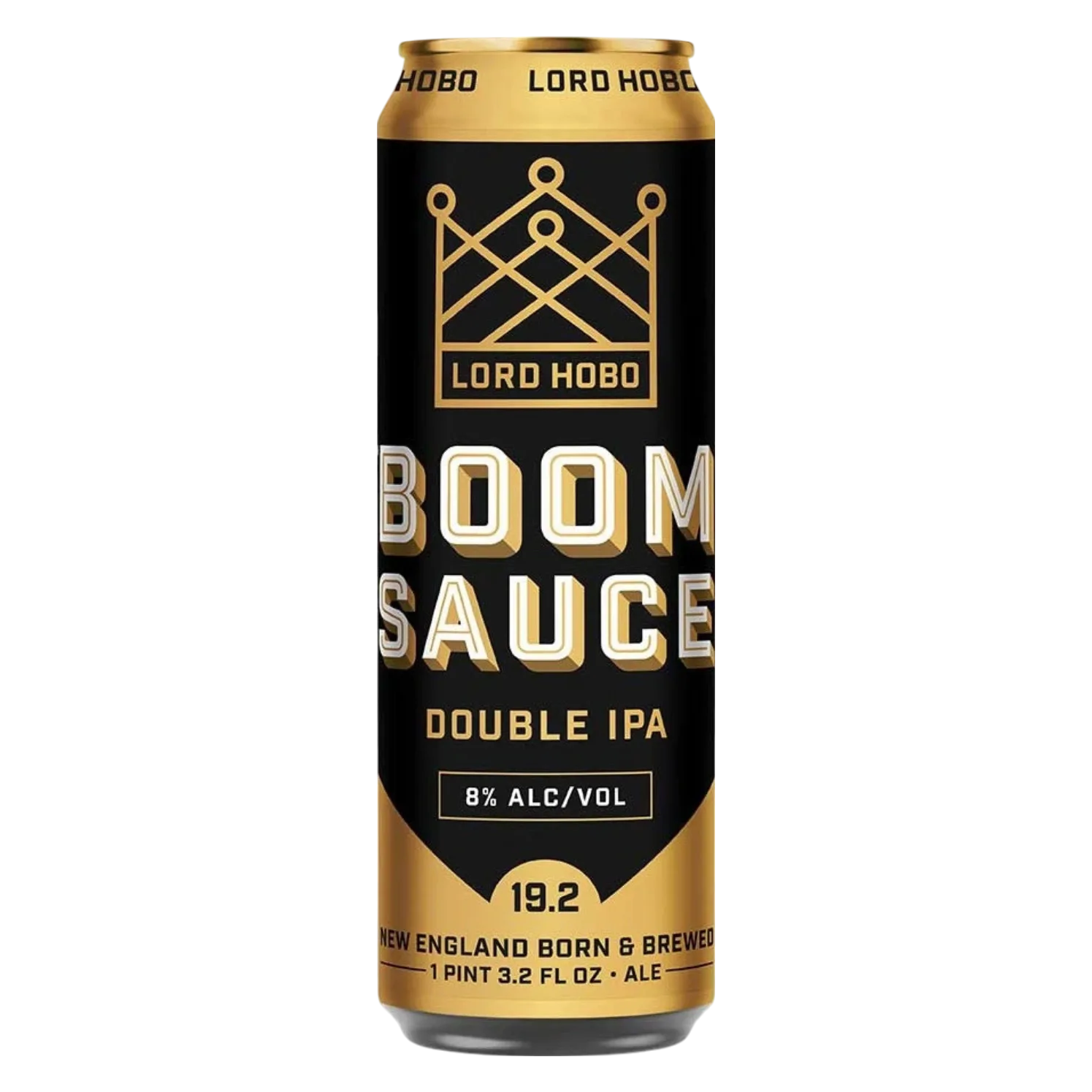 Lord Hobo Boomsauce Double IPA 19.2oz Can 8% ABV
