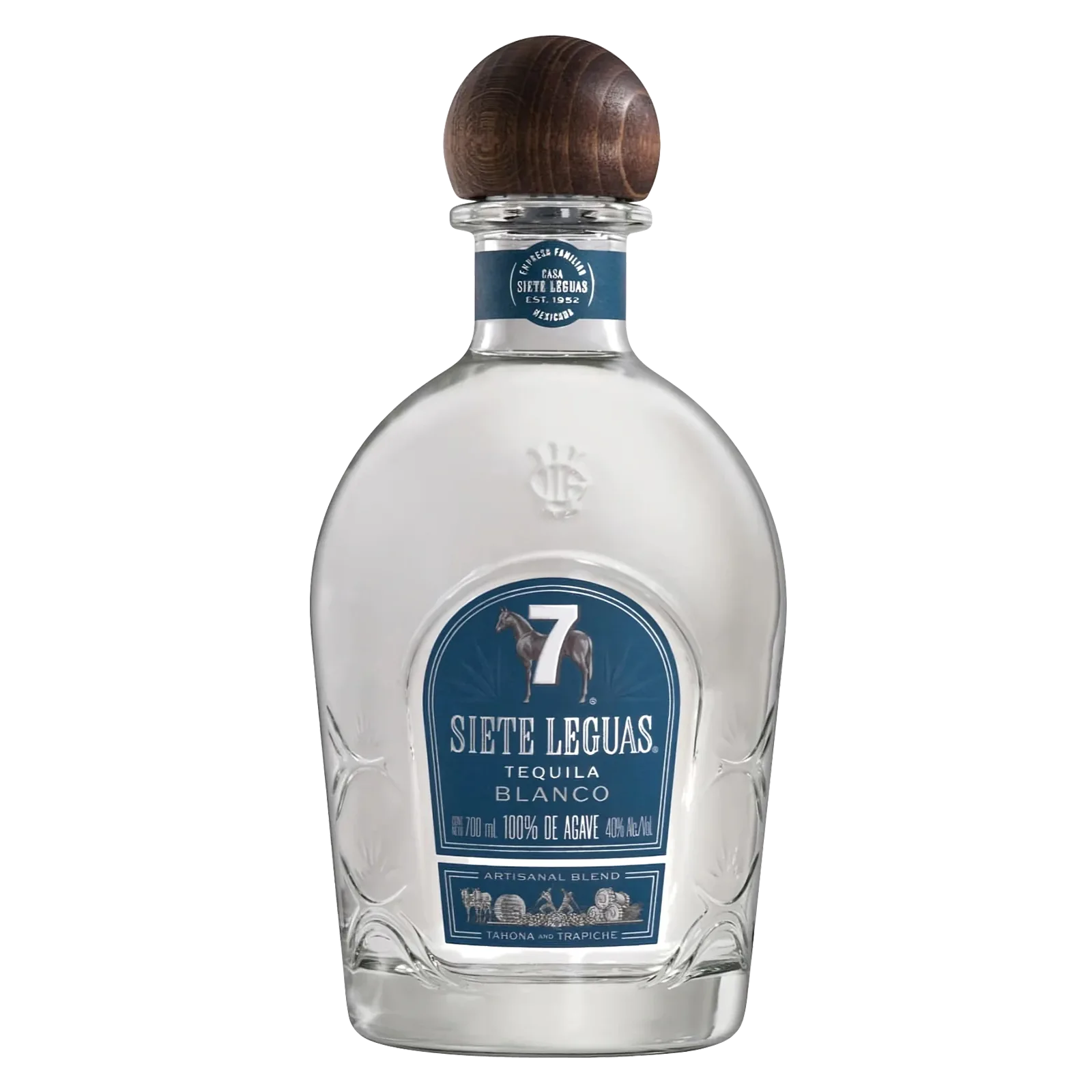 Siete Leguas Tequila Blanco (80 Proof