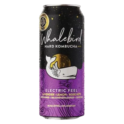Whalebird Kombucha Electric Feel Single 16oz Can