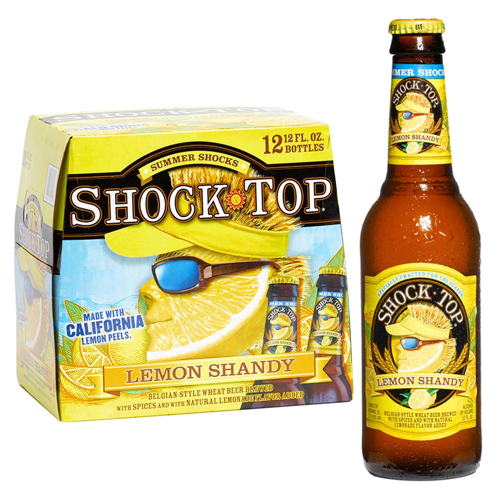 Do Not Use Shock Top Lemon Shandy 12 Bottles