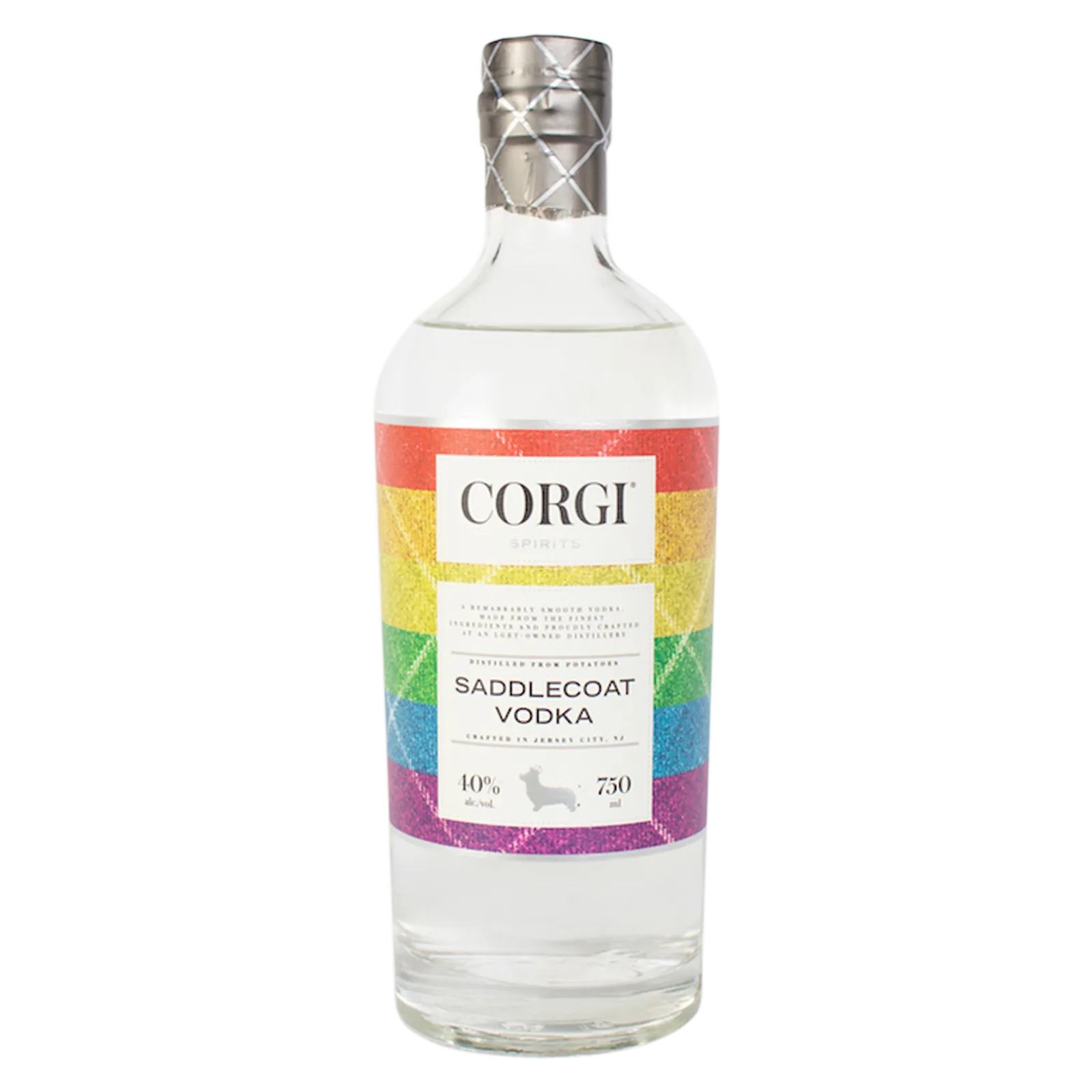 Corgi Saddlecoat Vodka Pride Edition (80 Proof
