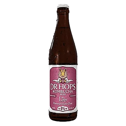 Dr Hops Kombucha Beer The Lop Pomegranate Chai 500ml