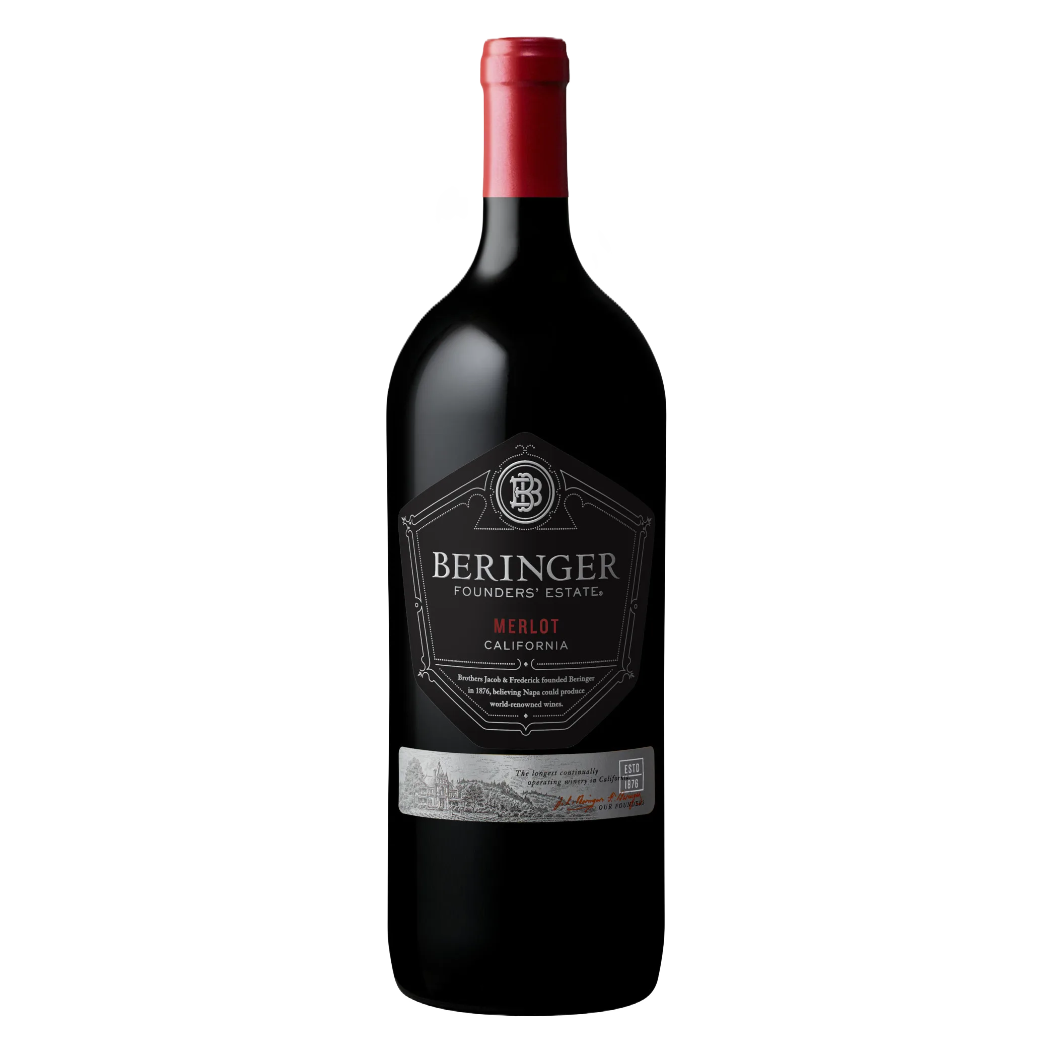 Beringer Merlot Founders' '99 (1.5 LTR)
