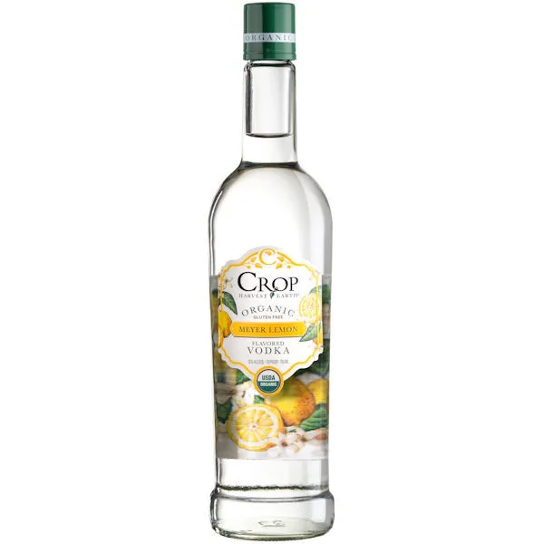 Crop Organic Meyer Lemon Flavored Grain Vodka 750Ml