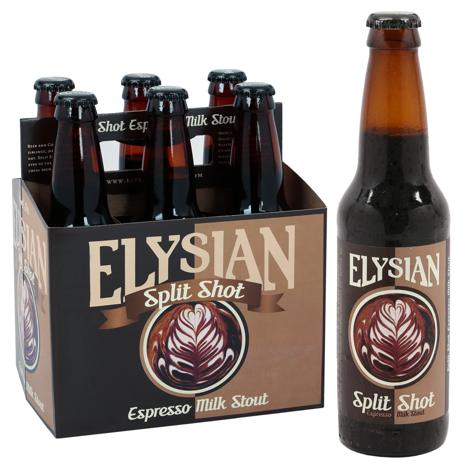 Do Not Use Elysian Split Shot Stout 6 Pack Bottles