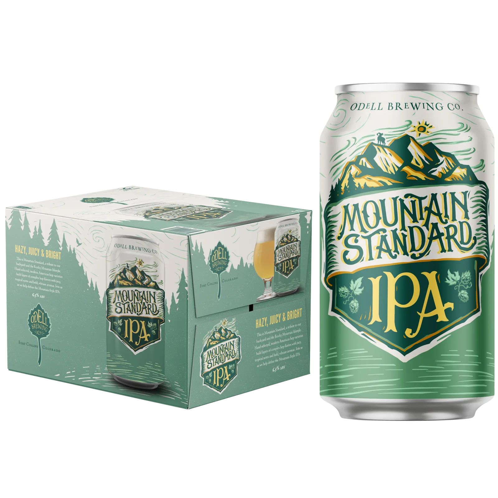 Odell Mountain Standard IPA 6pk Can 6.5% ABV