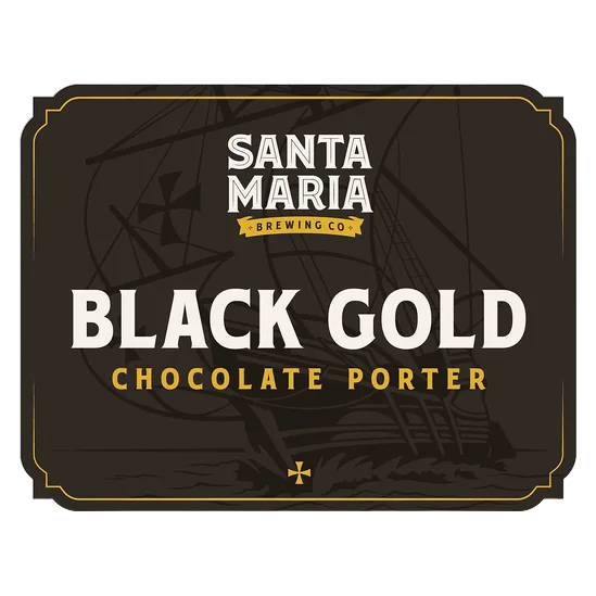Santa Maria Brewing Co. Black Gold Chocolate Porter (5.2 GAL)