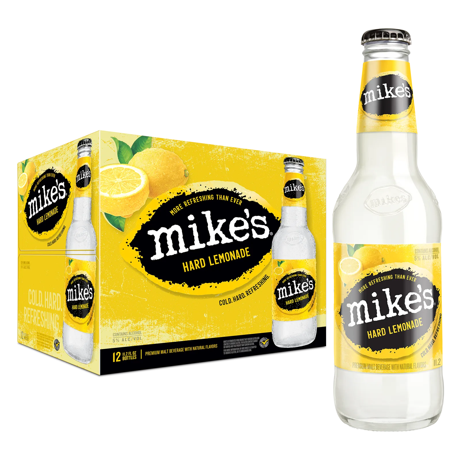 Mike's Hard Lemonade 12pk 11.2oz Btl 5.0% ABV