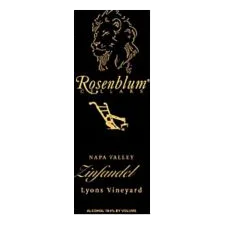 Rosenblum Zinfandel Lyons