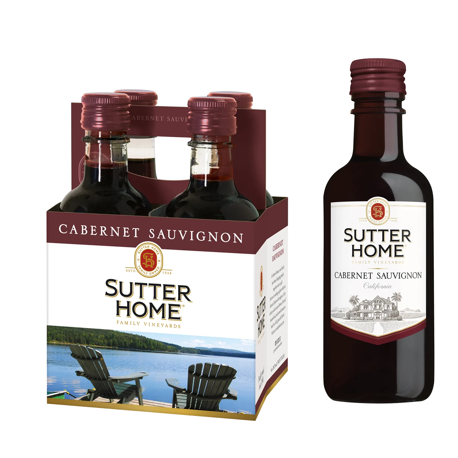 Sutter Home Cabernet Sauvignon 4pk