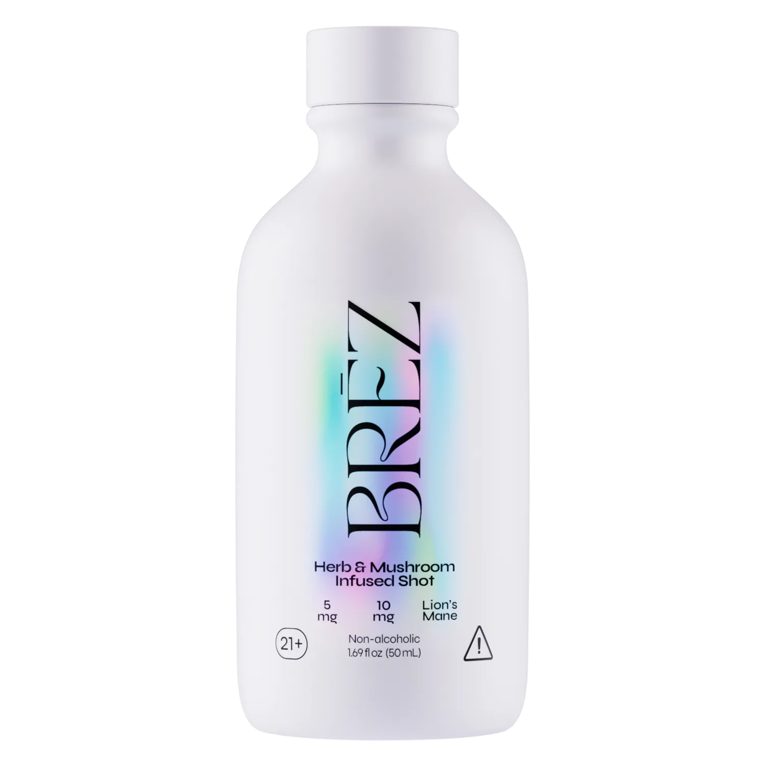 BREZ 5mg THC and Lions Mane Mushroom Infused Lemon Elderflower Spirit 48pk Btl