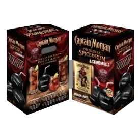 CAPT MORGAN SPICED GIFT 750