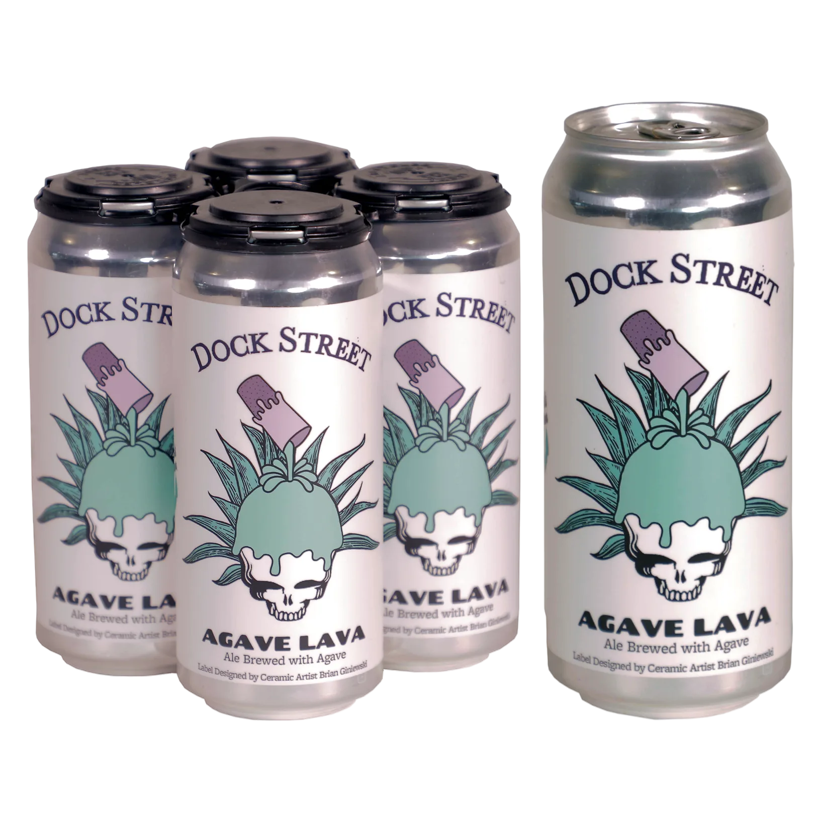 Dock Street Agave Lava 4pk 16oz Can 5.5% ABV