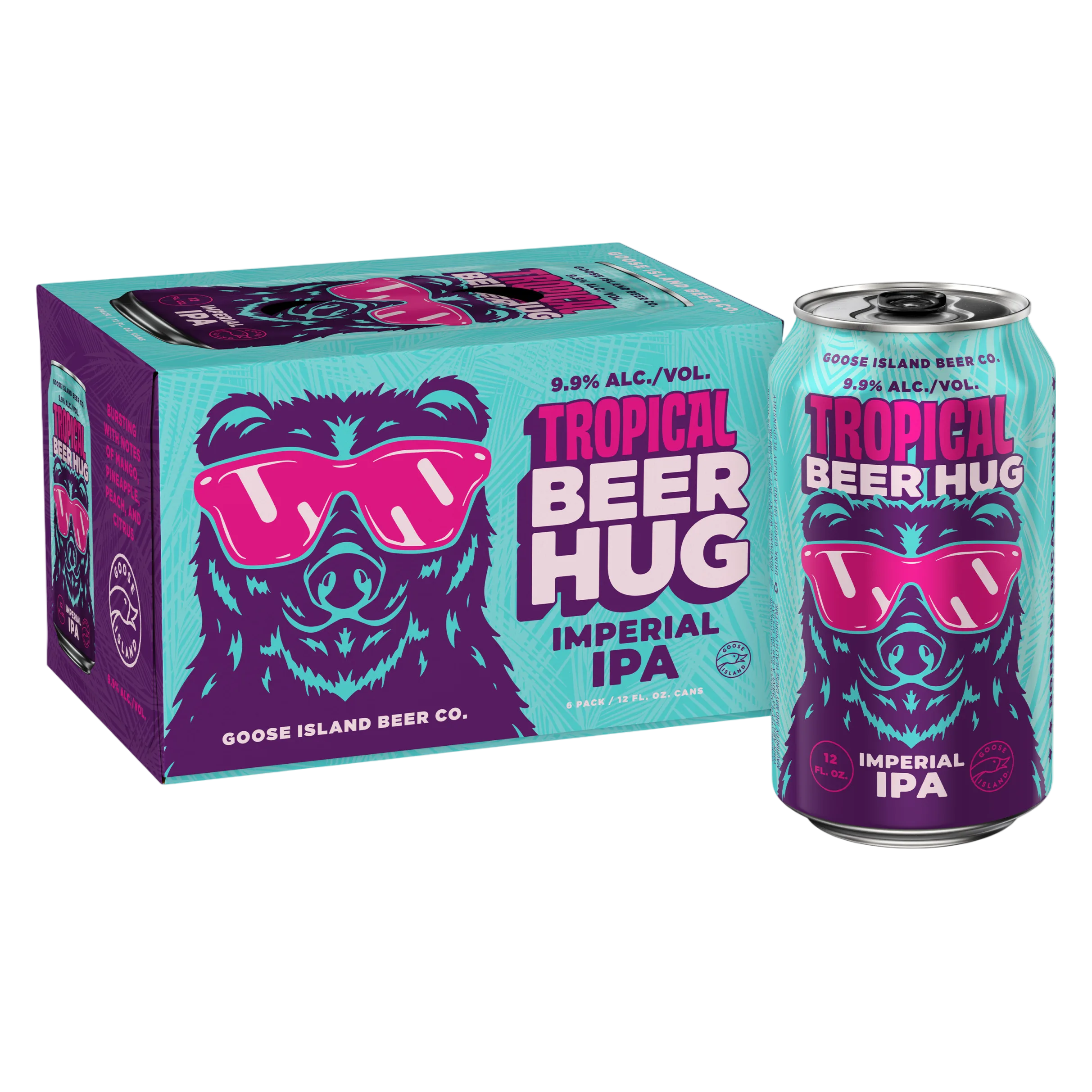 GOOSE IS TROPIC BEER HUG 6PKC