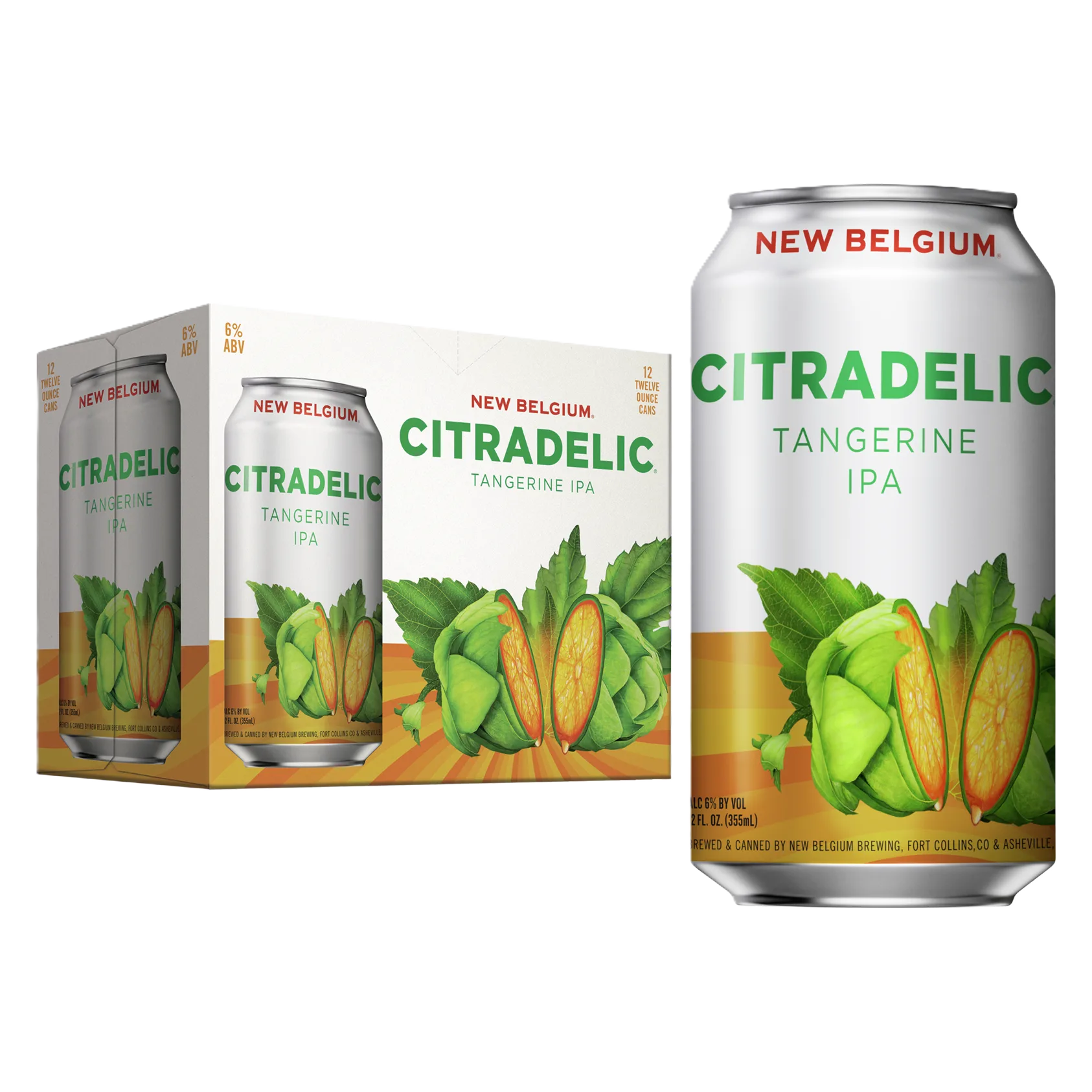 New Belgium Citradelic 6pk Can 6.0% ABV