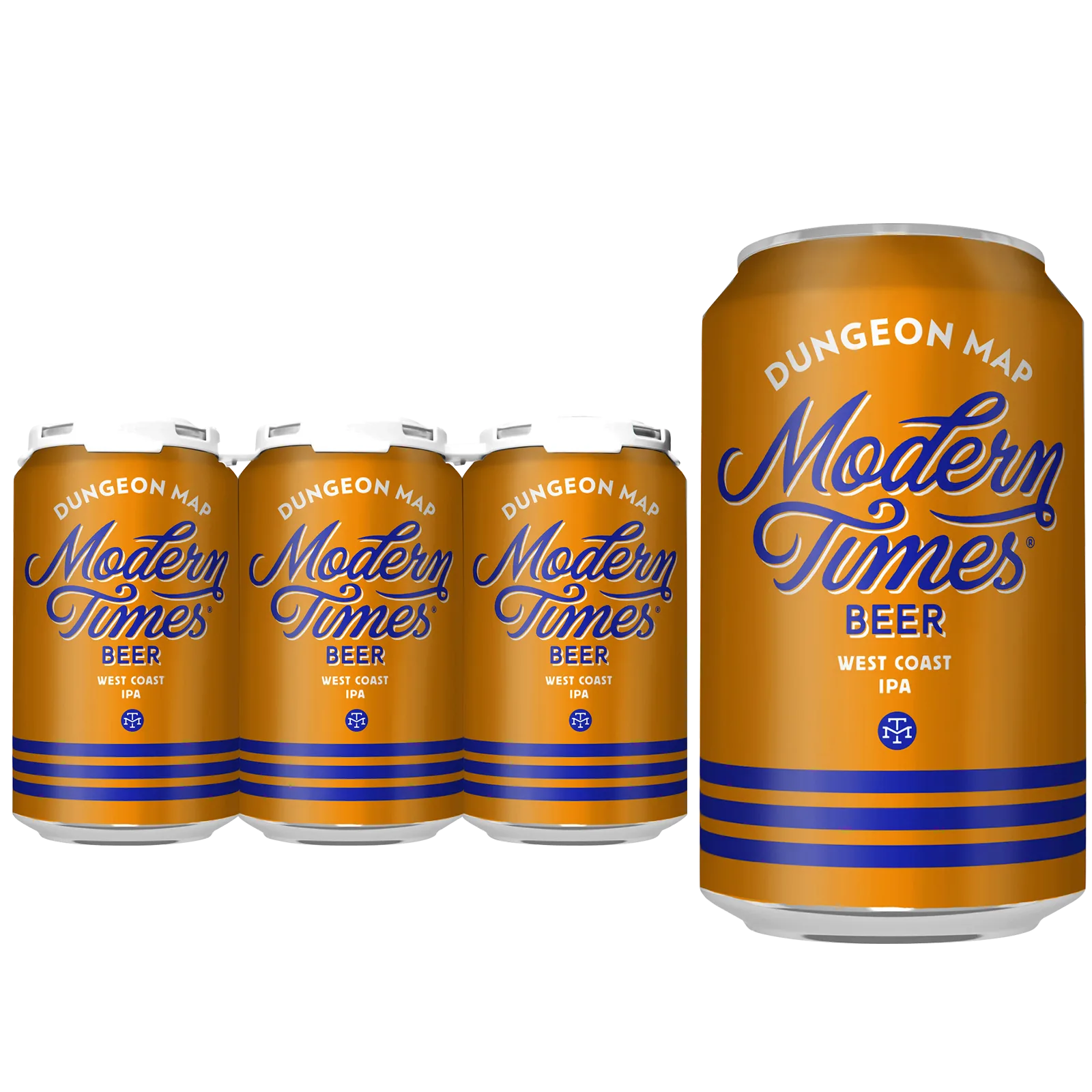 Modern Times Dungeon Map West Coast IPA 6pk