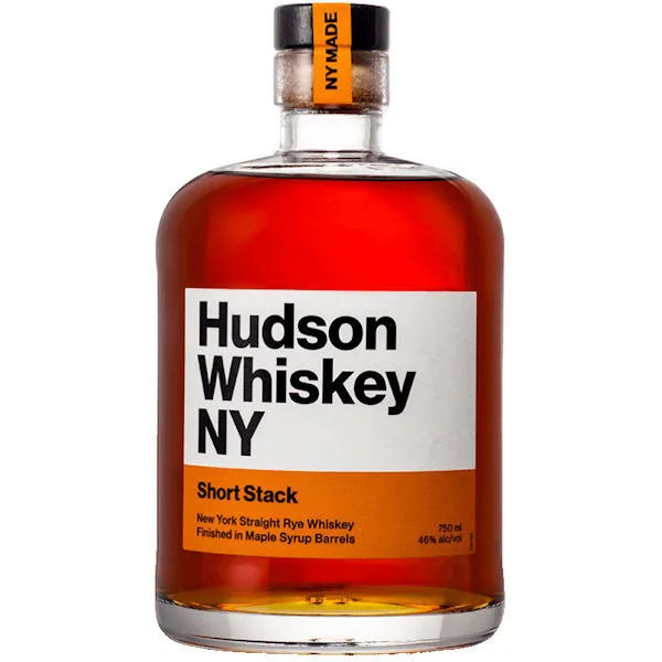 Hudson Whiskey Ny Short Stack Straight Rye Whiskey 750M