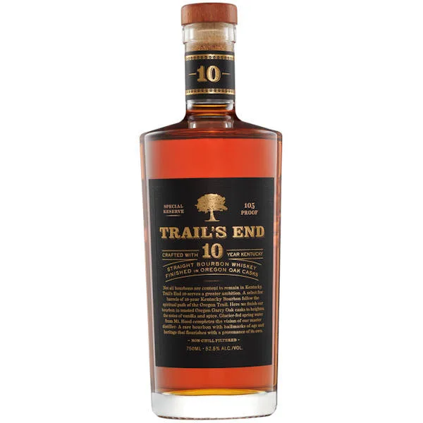 Trails End 10 Year Old Kentucky Straight Bourbon Whiskey 750Ml