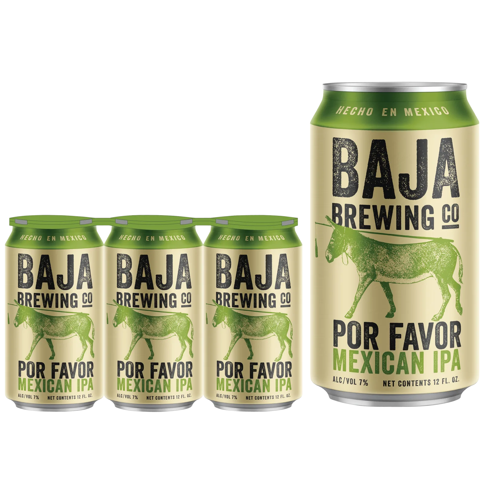 Baja Brewing Mexican IPA Por Favor 6pk Can