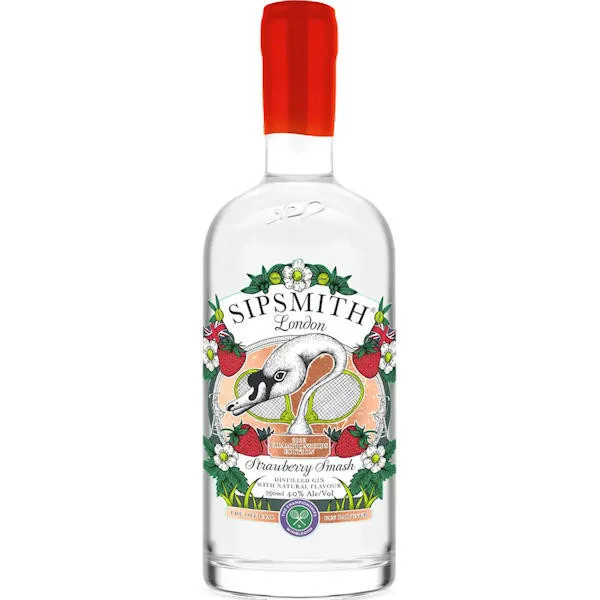 Sipsmith London Strawberry Smash Gin 750Ml
