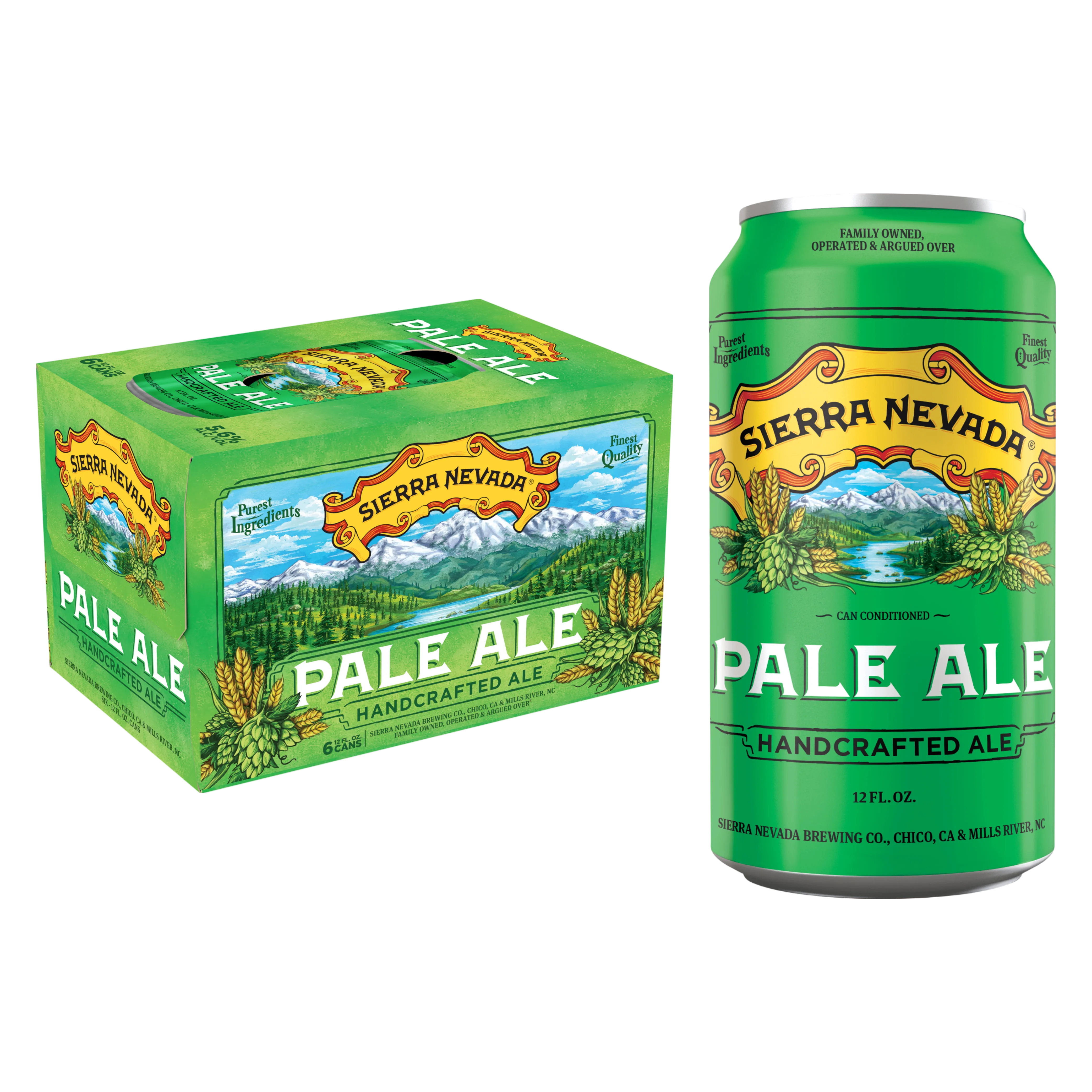 Sierra Nevada Pale Ale 6pk Can 5.6% ABV
