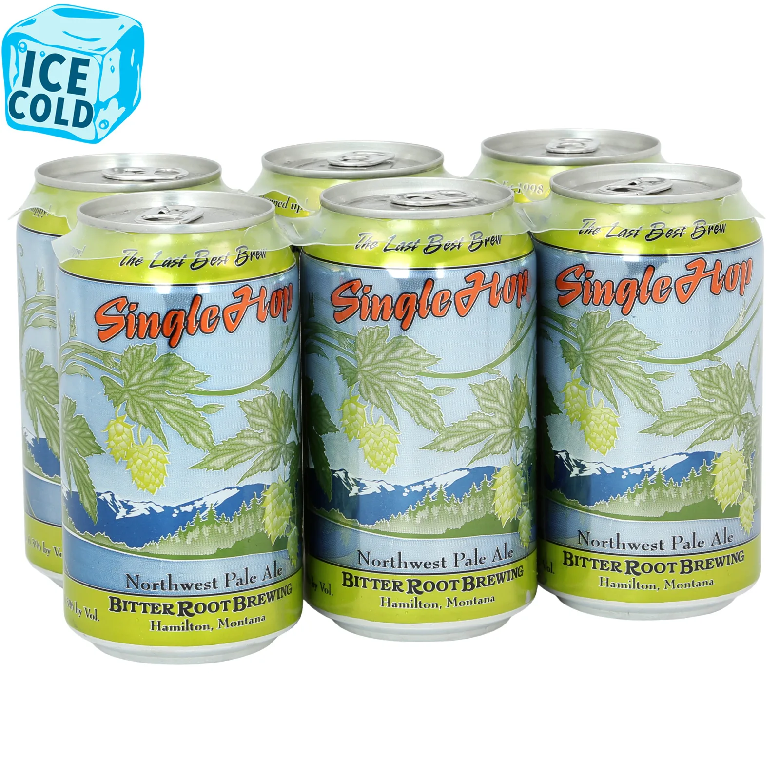 Bitter Root Single Hop 6 Pack Cans