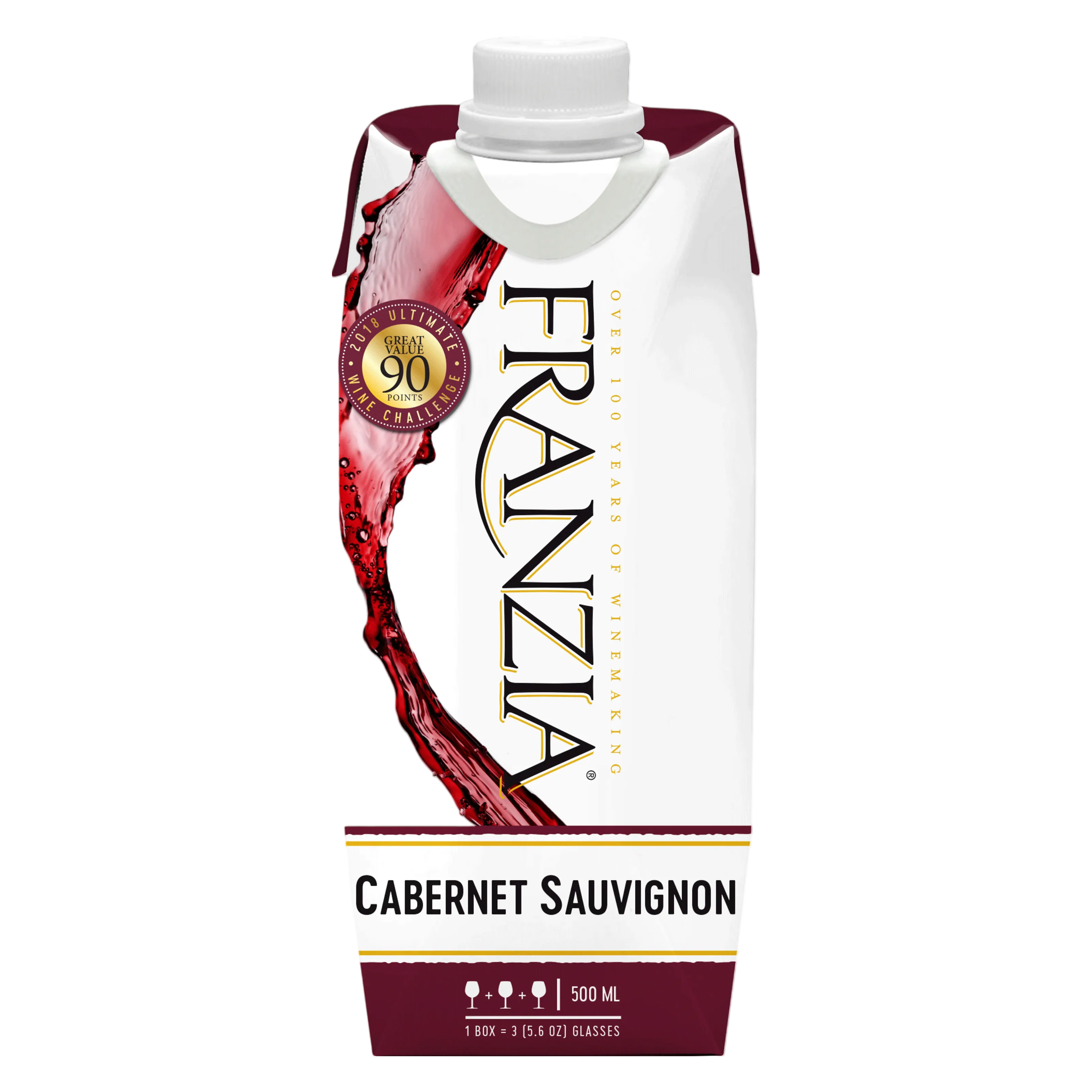 Franzia Cabernet Sauvignon Red Wine 500ml Box