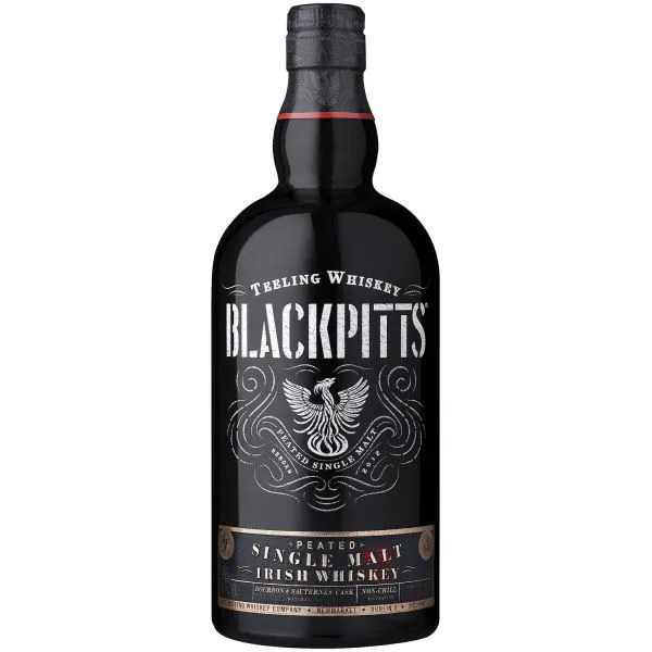 Teeling Blackpitts Peated Single Malt Irish Whiskey 750Ml