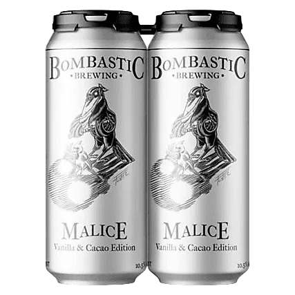 Bombastic Brewing Malice Stout Vanilla & Cacao Edition 4pk 16oz Can