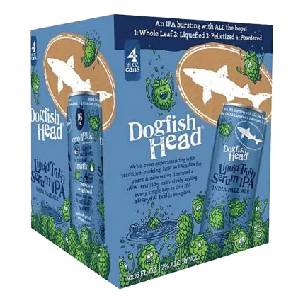 Dogfish Head Brewing Liquid Truth Serum IPA (4PKC